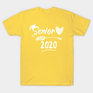 Senior 2020 , Graduation , Cute 2020 Senior Vibes Squad T-Shirt